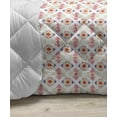 thumbnail image 3 of Mosaic Down Alternative Comforter, Colorful Folkloric Creative Traditional Ceramic Tiles Geometric Themed, Microfiber Quilt for All Season, 5 Sizes, Multicolor, by Ambesonne, 3 of 3