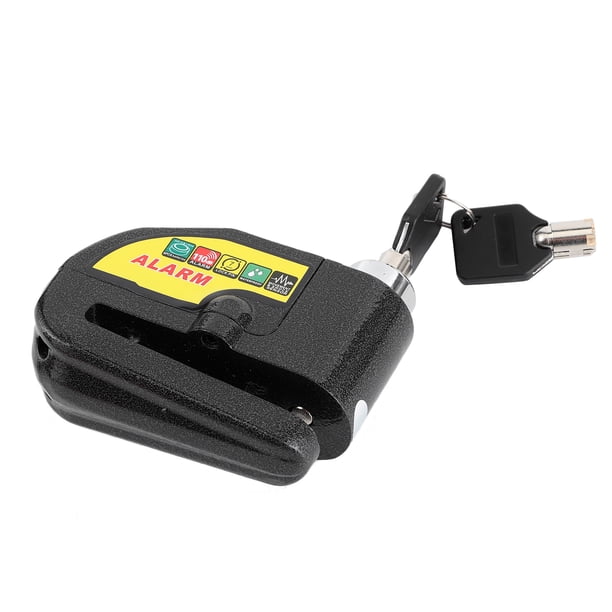 Bloqueo De Alarma De Freno De Rueda De Motocicleta Bloqueo De Freno De Disco De Rueda Alarma De Seguridad Impermeable Universal De Altos Decibeles Para Bicicleta Eléctrica