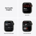thumbnail image 3 of Refurbished Apple Watch Series 7 GPS + Cellular, 41mm Green Aluminum Case with Clover Sport Band - Regular, 3 of 5