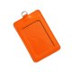 thumbnail image 1 of Inteprter 10 piezas de portatarjetas de identificación, suministros de oficina de negocios, funda protectora informal de colores, funda para tarjetas de Carpetas de archivos Vertical/Naranja, 1 of 6