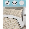 thumbnail image 3 of Full Size Quilt Bedding Set, Flowers Plaid Reversible Summer Quilt 3 Pieces, Farmhouse Vintage Chic Trellis Patterned Lightweight Bedspreads Coverlets with 2 Pillow Shams for All Seasons, 3 of 5