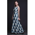 thumbnail image 5 of Bimba Robe Longue Débardeur pour Femmes Shibori Maxi Col Rond Imprimée Robe de Soirée - Très Petit, 5 of 5