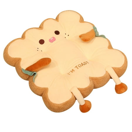 

Bread Toast for Seat Cushion Thicken Back Chair Cushions Tatami Mat Butt Pad for Home Bedroom Office Winter Sofa Ground Cushions
