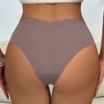 thumbnail image 3 of Noyal Womens Underwear No Show Underwear Cheeky Panties for Women, 6 Pack Sexy Wave V-cut Women's Bikini Panties S-XL, 3 of 8