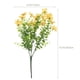 thumbnail image 2 of 6 piezas de flores artificiales de plástico con tallo de tela, ramos de flores artificiales, 2 of 6