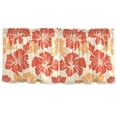 thumbnail image 6 of Ryvnso Elegant Tropical Floral-h9 Curtains Sets Short Curtain Rod Pocket Half Window Cafe Farmhouse Tier 2 Panels 57"W x 24"L, 6 of 7