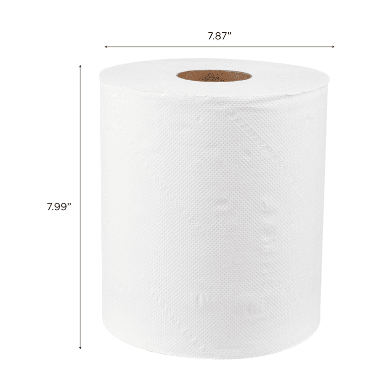 Karat 2-Ply Center Pull Paper Towels, White, 6 Rolls photo 6