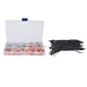 thumbnail image 3 of Kit Surtido De Terminales Finales, 970 Piezas/juego Resistencia A La Oxidación Tipo De Tubo Estañado Terminal No Aislado Varios Tamaños Para Cables ANGGREK Crimp Terminal Kit, 3 of 8