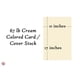 thumbnail image 5 of Cartulina Color Pastel Crema | Cartulina De 67 Libras | 11 X 17 Pulgadas | 50 Hojas Por Paquete, 5 of 5