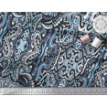 thumbnail image 3 of Soimoi Viscose Chiffon Fabric Floral & Paisley Decorative Decor Fabric Printed Yard 42 Inch Wide, 3 of 3
