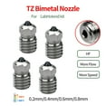 thumbnail image 2 of Hardened Steel Nozzle 0.2mm/0.4mm/0.6mm/0.8mm Superiored Wear Resistance For Various Filaments For X1/P1 3D Printers, 2 of 16