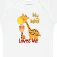 thumbnail image 4 of Inktastic My Mimi Loves Me Giraffe Boys or Girls Baby Bodysuit, 4 of 5