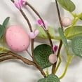 thumbnail image 4 of Small Easter Wreath, 7 inch Mini Easter Wreath for Front Door, Mini Spring Artificial Easter Egg Wreath with Ribbon Bow, ideal for Window Home Table Centerpiece Farmhouse Decor, 4 of 9