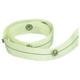 thumbnail image 1 of JR Window Curtain Glider Tape 81005 Use With Type A/C/E Window Curtain Track; 72 Inch Length; Sew-In Snap; White; Nylon, 1 of 3