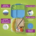 thumbnail image 2 of b.box Large Lunch Box for Kids, Bento Box with Ice Pack, Leakproof - Ocean Breeze, 2 of 9