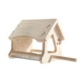 thumbnail image 3 of yotijay Wood Bird House DIY Crafting Decorative Perch Stand for Gift Country Parrots, 3 of 9