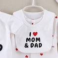 thumbnail image 4 of WUANDIXFA Baby Boy Clothes Newborn Baby Layette Gift Set for Boys 5 Piece New Born Boy Gift Set, Baby Clothes Newborn Must Haves,White,0-3 Months, 4 of 4