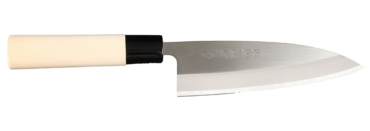 TSUBAZO ST300 Japanese Kitchen Cooking Chef Deba Knife, 111/4 Inches
