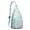 Greenish-blue-7, variant on Boho Starfish Sling Backpack – Tropical Ocean-Inspired Hiking Daypack with Watercolor Starfish and Seashells Design, Lightweight Waterproof Travel Bag for Beach, Camping, and Outdoor Use