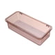 thumbnail image 2 of BANDEJA DE CUBIERTOS TRANSPARENTE DE MODA CONTA ESCURRIDOR, CAJA DE ALMACENAMIENTO DE CUBIERTOS DE COCINA PARA CENAS HIGIÉNICAS, 2 of 7