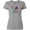 AC-Heather Grey, variant on Inktastic 100 Days of School Pastel Stars Women's T-Shirt