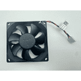 PreOwned DC 12V Brushless PC Case Cooling Fan 80x80x25mm 4wire 4pin