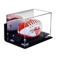 thumbnail image 2 of Versatile Deluxe Acrylic Display Case - Small Rectangle Box with Silver Risers Mirror and Wall Mount 9.5" x 6" x 6.5" (A005-SR), 2 of 6