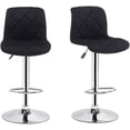 thumbnail image 1 of Set de 2 Bancos para Barra de Cocina FRATELLO MUEBLES Toretto color Negro, 1 of 7