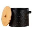 thumbnail image 2 of Kitchen Vegetable Storage Tins Vintage for Pantry Restaurant Farmhouse Decor Black Large, 2 of 8