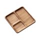 thumbnail image 2 of Bandeja de madera para té, bandeja para té seco, bandeja para guardar tazas, bandeja para dulces y frutas, bandeja de madera, 2 of 6
