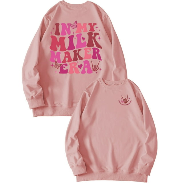 WEAIXIMIUNG Chandails en Molleton pour Femmes Vestes Chandails en Molleton Oversize Décontractés à Manches Longues Légers Pull-Over Tops Chandails en Molleton Amples