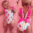 thumbnail image 2 of JSCDRPDWL Girls One Piece Bathing Suit One Boys Swimsuit Size 4t Girls Clothes Newborn Swimsuit Boy Baby Girl Rash Guard Swimsuit Toddler Boys 18 Month Girl Swimsuit Kids Swimwear Boys, 2 of 4