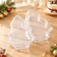 Plastic Tree Form HILOGEL Clear Plastic Tree Cake Boxes for Christmas Dessert ...