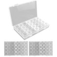 thumbnail image 1 of 3 Ensembles Boîte de Peinture Diamant 28 Compartiments Boîte de Rangement en Plastique, 1 of 10