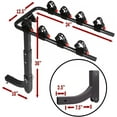 thumbnail image 3 of Galaxy Auto Swing Away Hitch Mount Bike Rack for 4 Bikes - Fits 2" Receivers ONLY, 3 of 5