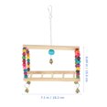 thumbnail image 6 of Hanging Parrot Swing Toy Bird Swing Parrot Perch Stand Swing Toy Parrot Cage Accessory, 6 of 6