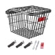 thumbnail image 5 of Cesta trasera para bicicleta, contenedor de carga para bicicletas, práctica cesta de alambre de hierro para portabicicletas, cesta de almacenamiento p Negro con tapa, 5 of 9