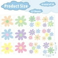 thumbnail image 4 of Daisy Wall Decal Flower Wall Sticker Cute Daisy Sticker Multicolor Flower Decal Peel and Stick Floral Wallpaper for Nursery Bedroom Home Decor 12 Sheets Multicolor, 4 of 6
