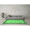 thumbnail image 3 of Ahgly Company Indoor Rectangle Animal Emerald Green Traditional Area Rugs, 2' x 3', 3 of 4