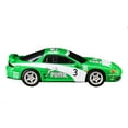 thumbnail image 2 of Mitsubishi 3000GT GTO RHD (Right Hand Drive) #3 "Puma" Green and White 1/64 Diecast Model Car by Paragon, 2 of 4