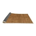 thumbnail image 2 of Ahgly Company Indoor Square Abstract Orange Modern Area Rugs, 8' Square, 2 of 4