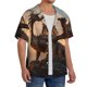 thumbnail image 2 of Balery Sky Sunset Bronze Dragon Camisa Casual de Manga Corta con Botones para Hombre, Texturizada, Estilo Cubano, para Playa, Verano-X-Large, 2 of 5
