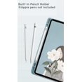 thumbnail image 5 of 2021 Ipad Pro 12.9 5th 4th 3rd Generation Touch Keyboard Case With Bluetooth Mouse Cute Round Key Color Keyboard Touchpad Detachable Trackpad Keyboard, 5 of 5