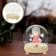 thumbnail image 5 of Vitrina Transparente con Base de Madera Campana de Vidrio con Flor Eterna, 5 of 7
