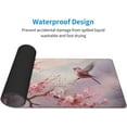 thumbnail image 5 of Spring Cherry Blossom Mouse Pad - Floral Bird Gaming Mouse Pad Flowers Mouse Mat Pink Sakura Flower Desk Pad Animal Keyboard Pad Mouse Mat 31.5x11.8 Inch, 5 of 6