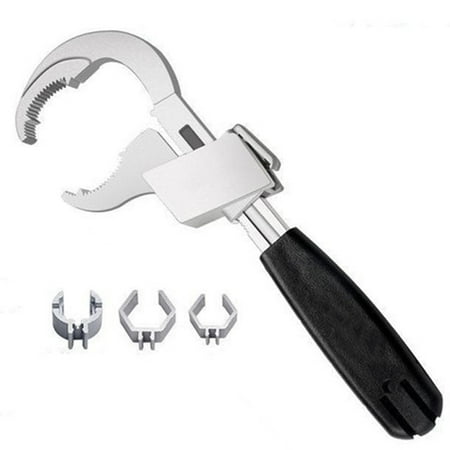 

Universal Adjustable Double-ended Wrench - Multifunctional Adjustable Wrench for Disassembly & Assembly of Sanitary Ware Pipe Puts