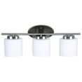 thumbnail image 1 of Catalina Lighting 3-Light Vanity Bar Satin Nickel Finish/White Opal Glass Shades, 1 of 4