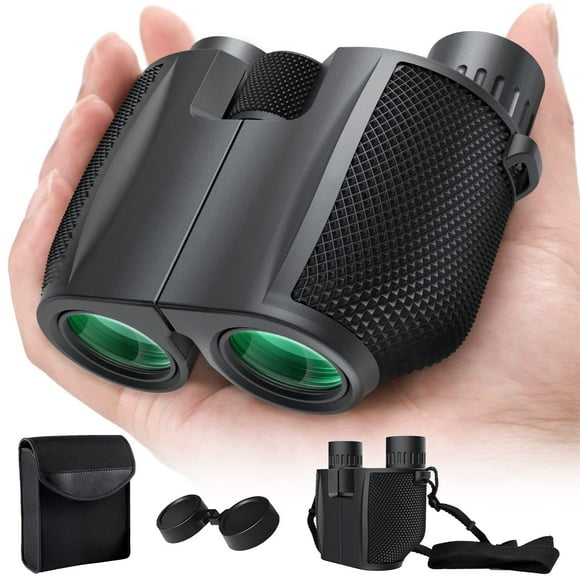 Binoculars for Adults and Kids, 10x25 Compact Binoculars for Bird Watching, Theater and Concerts, Hunting and Sport Games