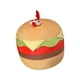 thumbnail image 1 of Encantadora comida, productos para muñecas, hamburguesa, juguete de peluche, silla divertida, cojín, hamburguesa, pollo, juguete de peluche para el, 1 of 9