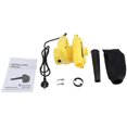thumbnail image 3 of Soplador de aire eléctrico multifuncional 600w Pistola de soplador de aire Aspirador de polvo de coche de mano Herramienta práctica para suministros de jardín 220v. Afortunado Sencillez, 3 of 5
